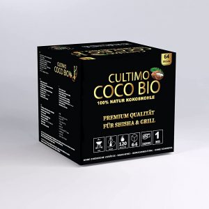 Cultimo Coco 1KG Shisha Kohle ist die perfekte Wahl für alle Shisha-Liebhaber, die eine extra lange Brenndauer und keinen Eigengeschmack wünschen.