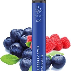 Die E-Zigarette von ELFBAR Blue Blaubeere Sauer Himbeere ist mit einer 360 mAh Batterie ausgestattet, die eine lange Betriebsdauer ermöglicht.