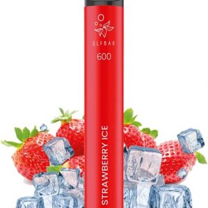 Die E-Zigarette von ELFBAR Strawberry Ice ist mit einer 360 mAh Batterie ausgestattet, die eine lange Betriebsdauer ermöglicht.