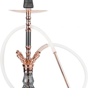 Die Mata Leon Balthasar Shisha Rose im Komplettset bietet ein modernes Design, sondern auch viele praktische Funktionen für ein angenehmeres Raucherlebnis.